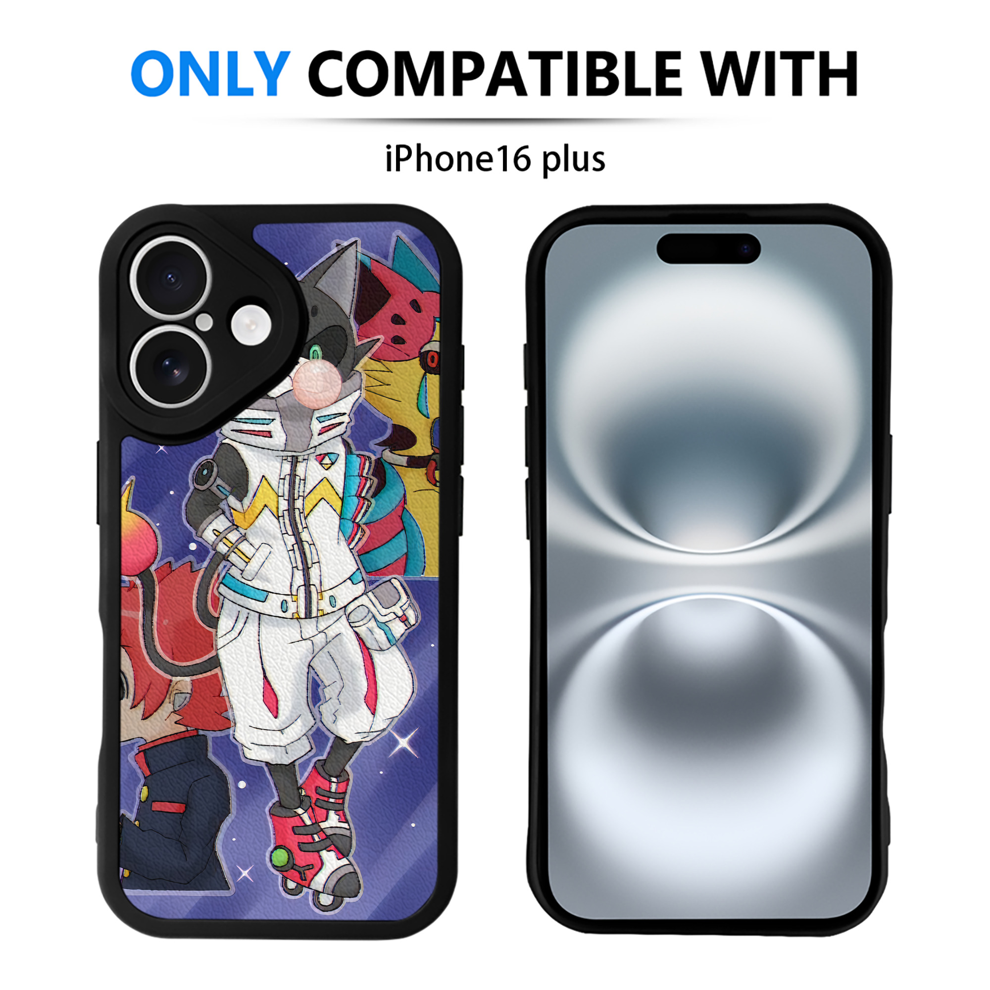 （画像用） 妖怪ウォッチ Yo-kai Watch 【iPhone 16シリーズ対応】シリコンスマホケース（レザー調） 材質：シリコン